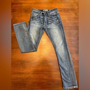 Straight Leg 30L Buckle Jeans